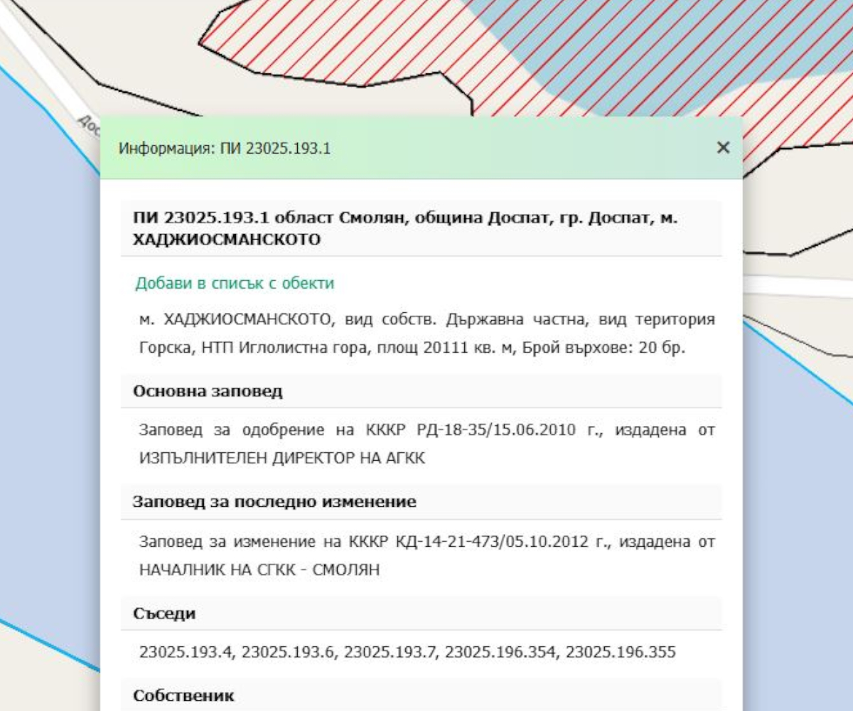 вписване в КРНИ